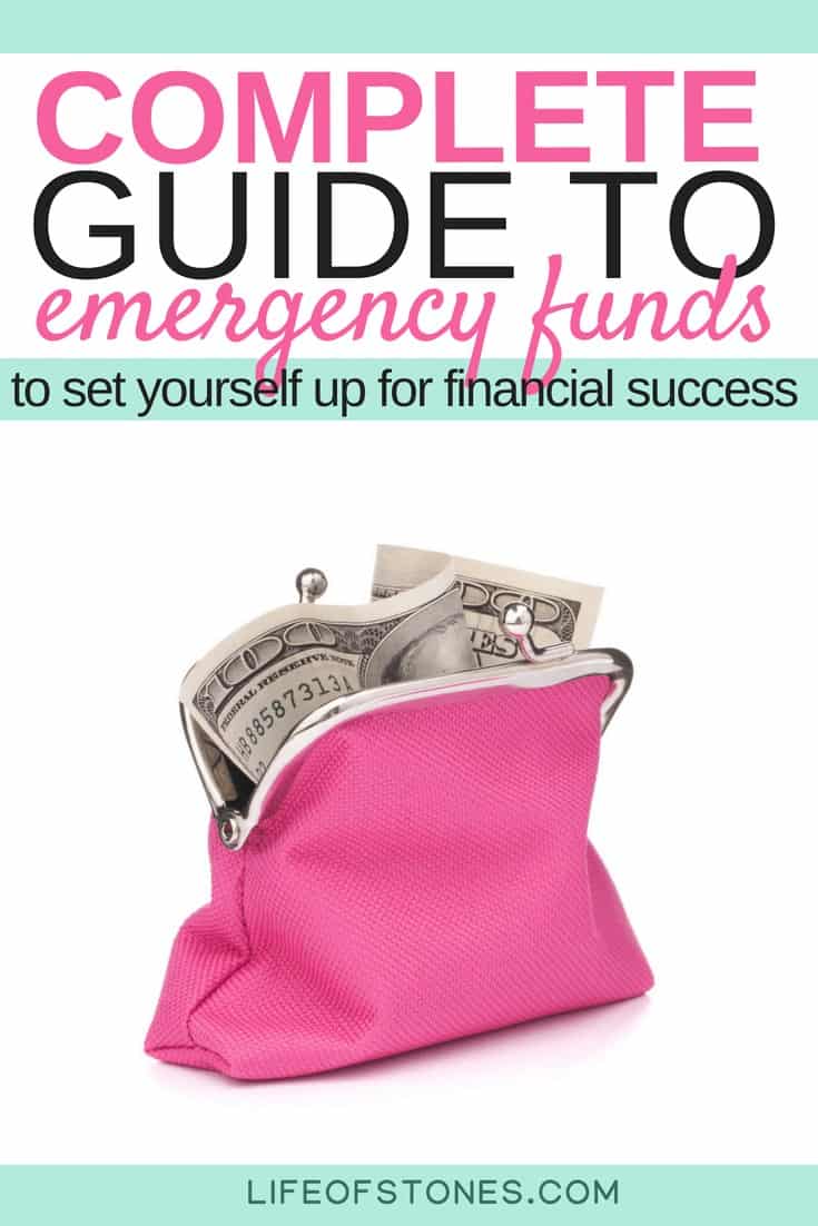 If you're just starting on your debt free journey an emergency fund is essential to your financial success! Click through to read this complete guide to emergency funds and learn all about how to save money for a starter emergency fund and why having an emergency fund is so important! #emergencyfund #babystep1 #personalfinance
