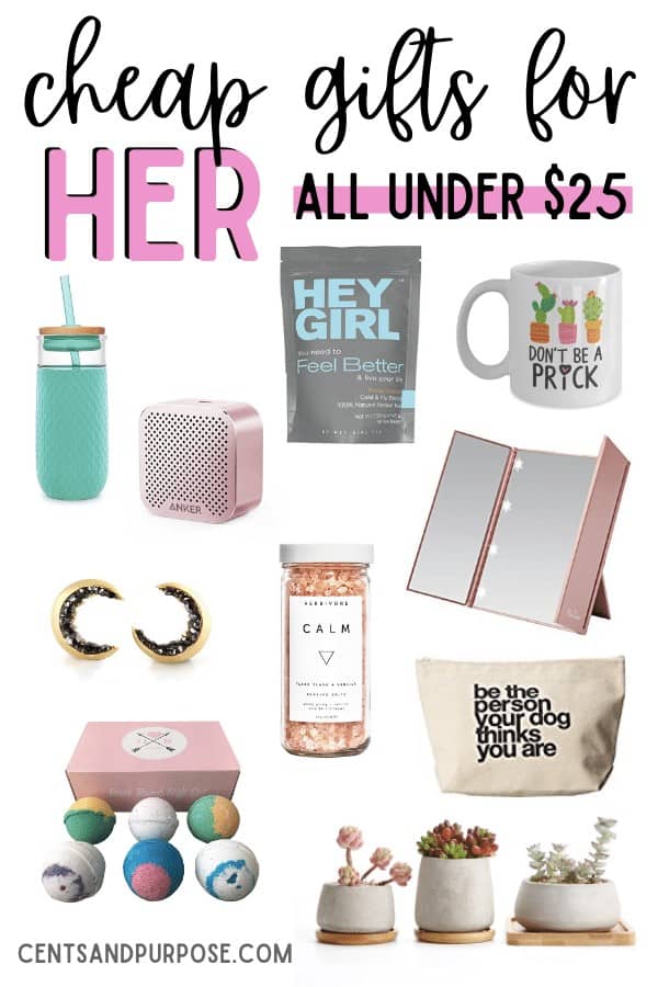 inexpensive gifts for women