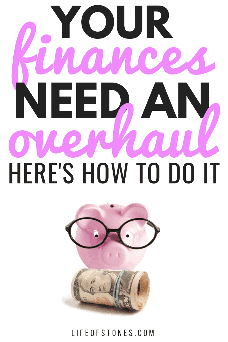 If your finances need an overhaul, check out this post! These amazing tips showed me what I really need to focus on to fix my finances! These money tips will help you get back on track, out of debt and on your way to financial success! #lifeofstones #moneytips #finance #budgetingtips