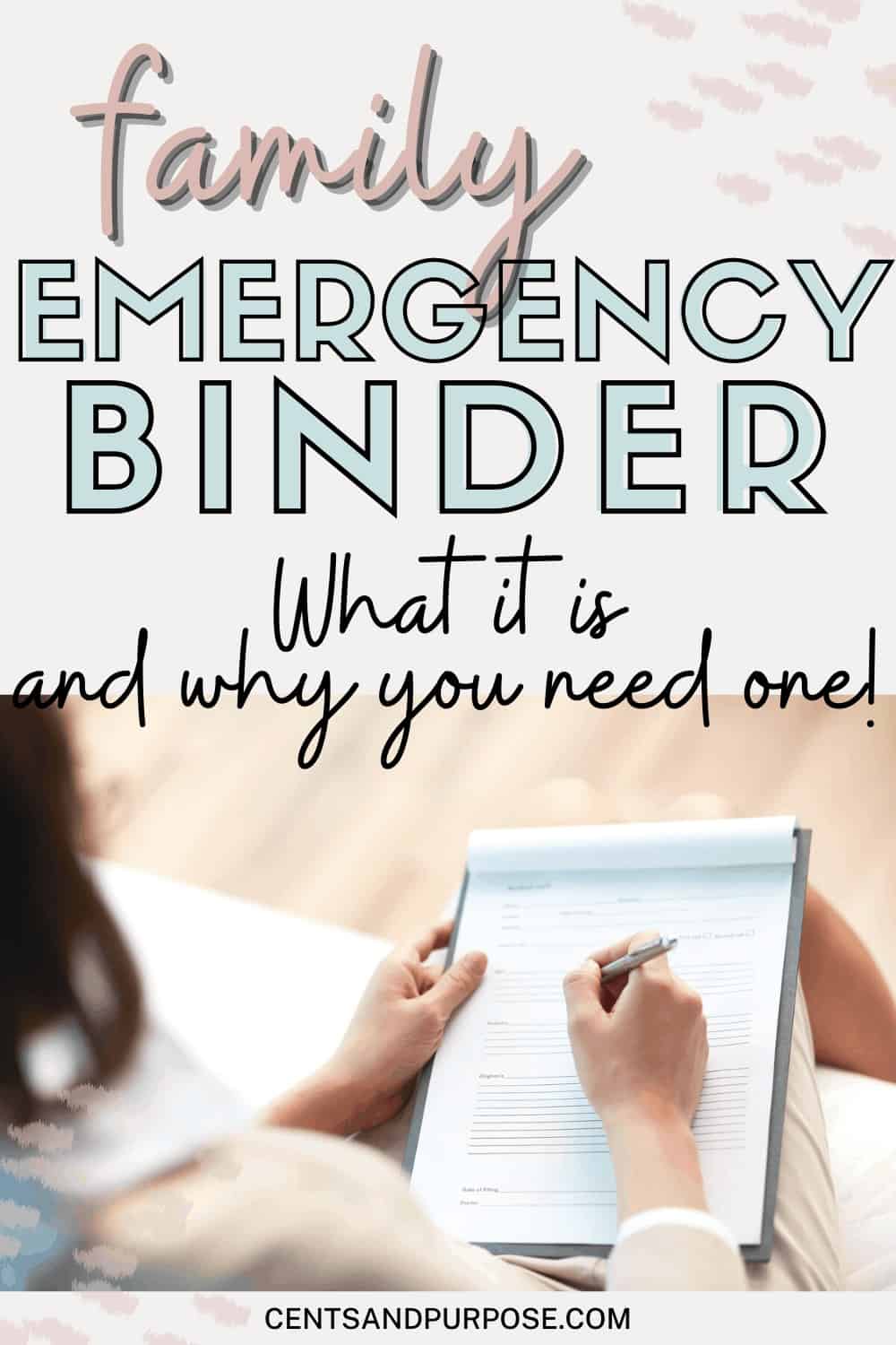 Emergency Binder