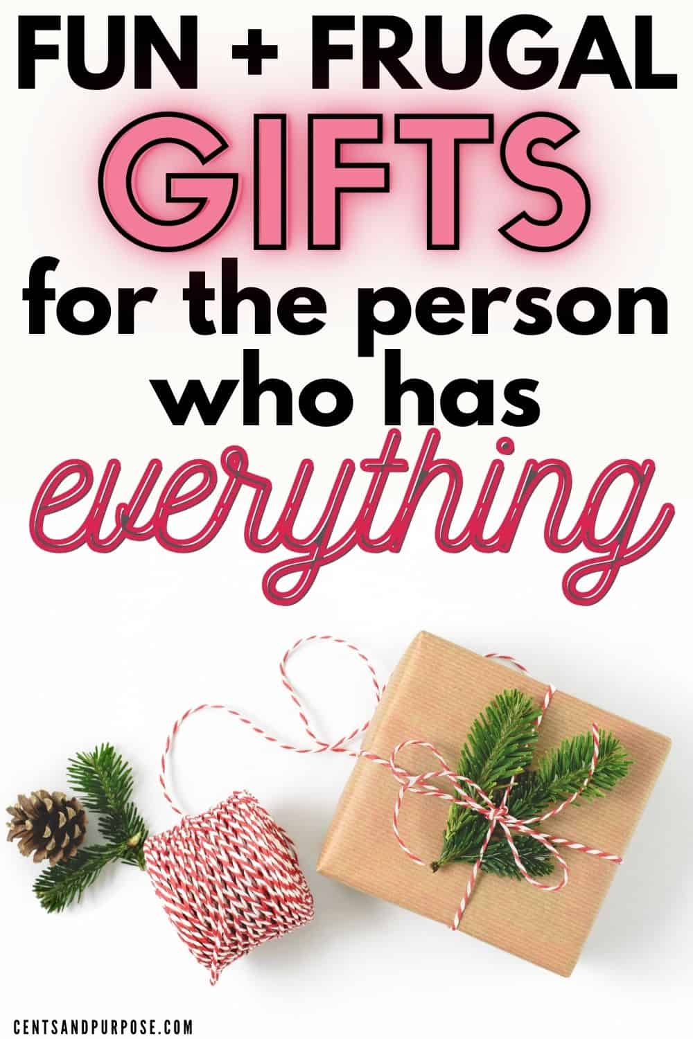 Gift Ideas for the Person that Has Everything