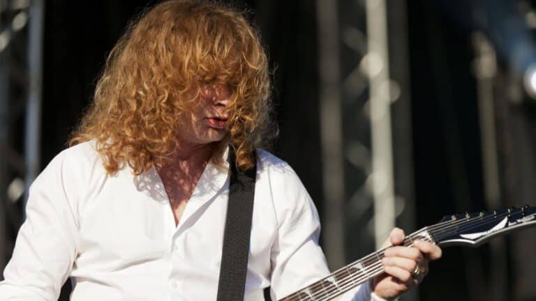 Singer Dave Mustaine