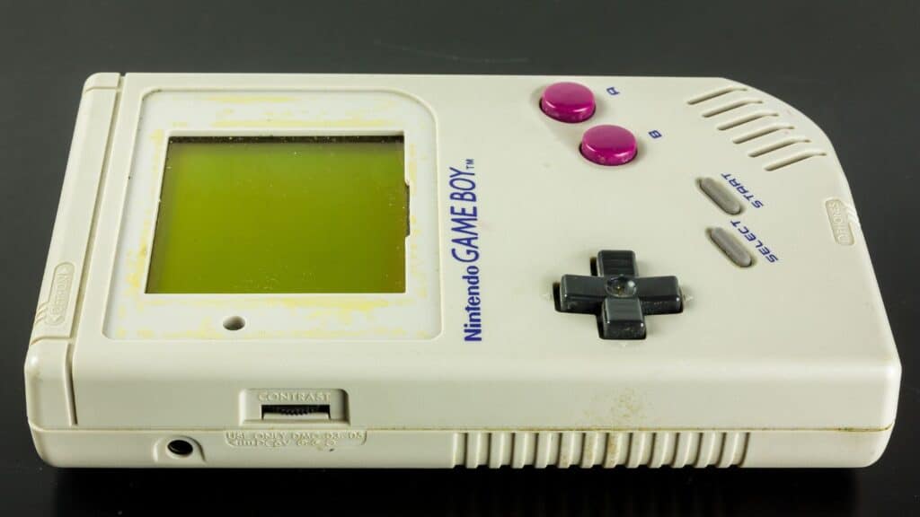 Original GameBoy handheld video game