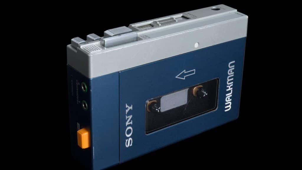 Old Sony Walkman cassette player