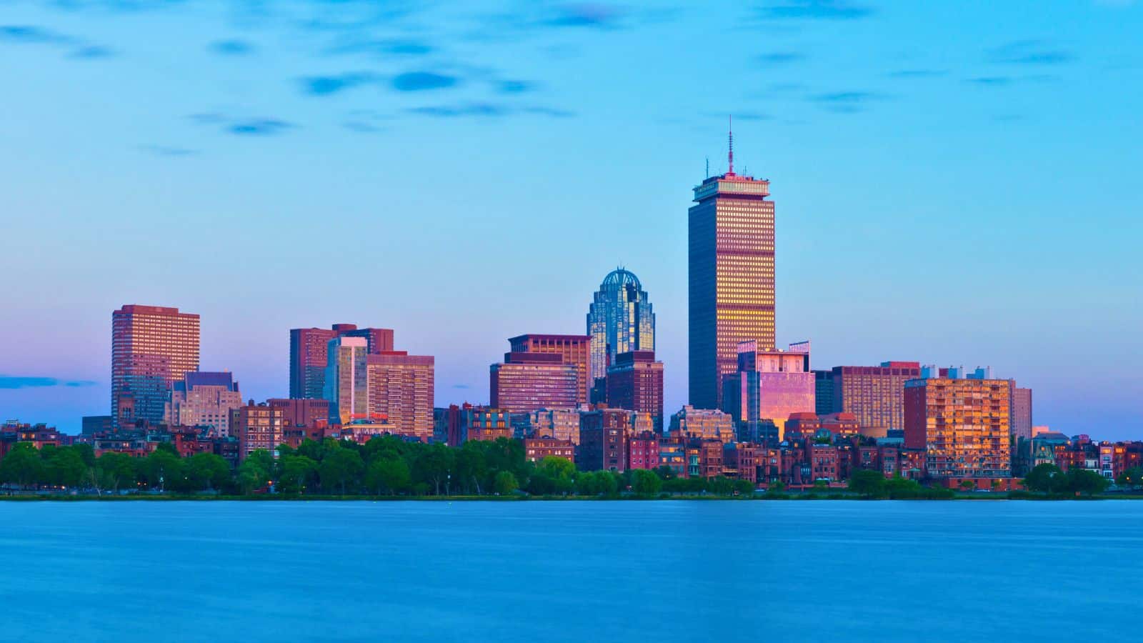 View of the city of Boston, Mass