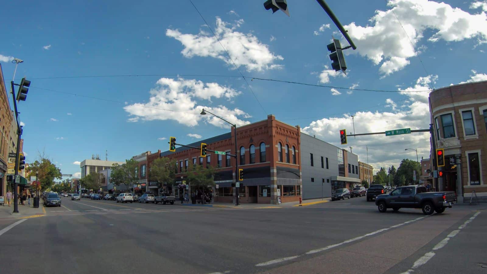 Street in Bozeman Montana