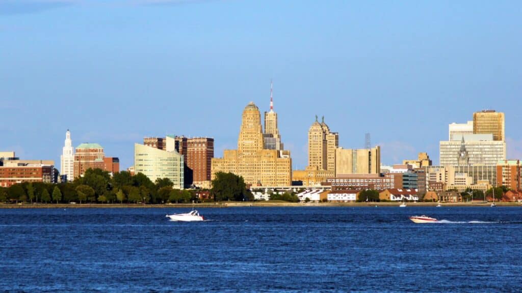 View of downtown Buffalo, New York