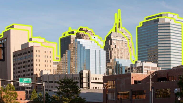 Skyline of Oklahoma City, Oklahoma