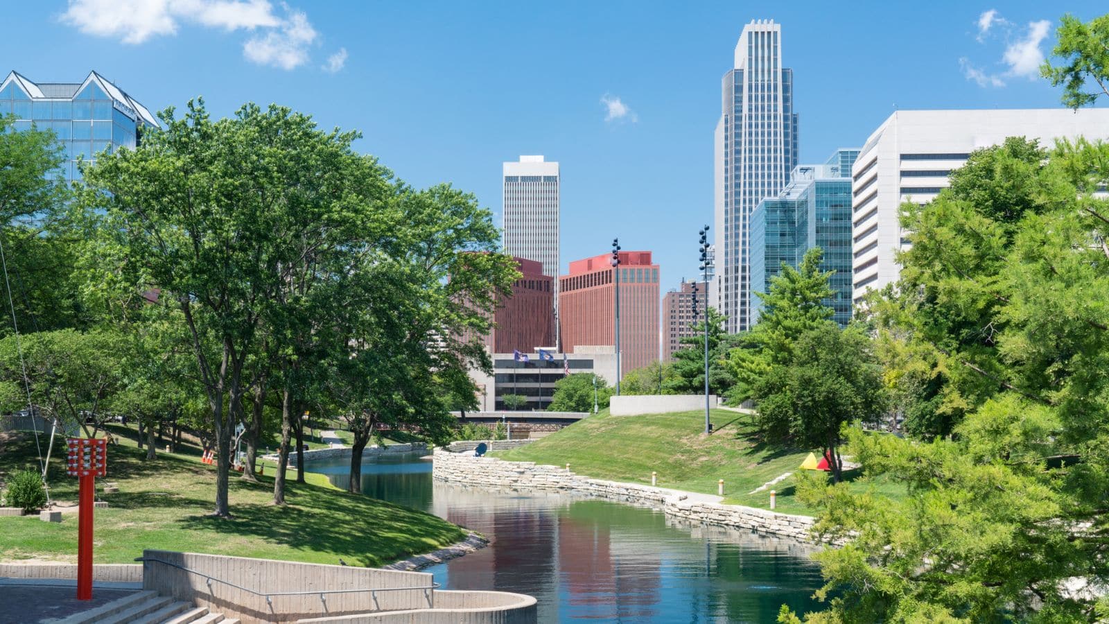 City view of Omaha, Nebraska