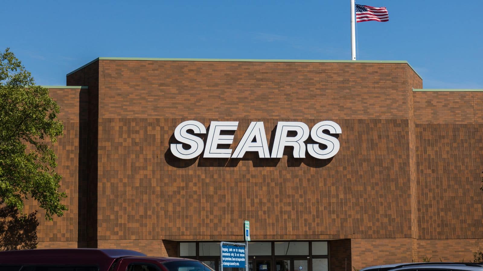 Front of Sears old store